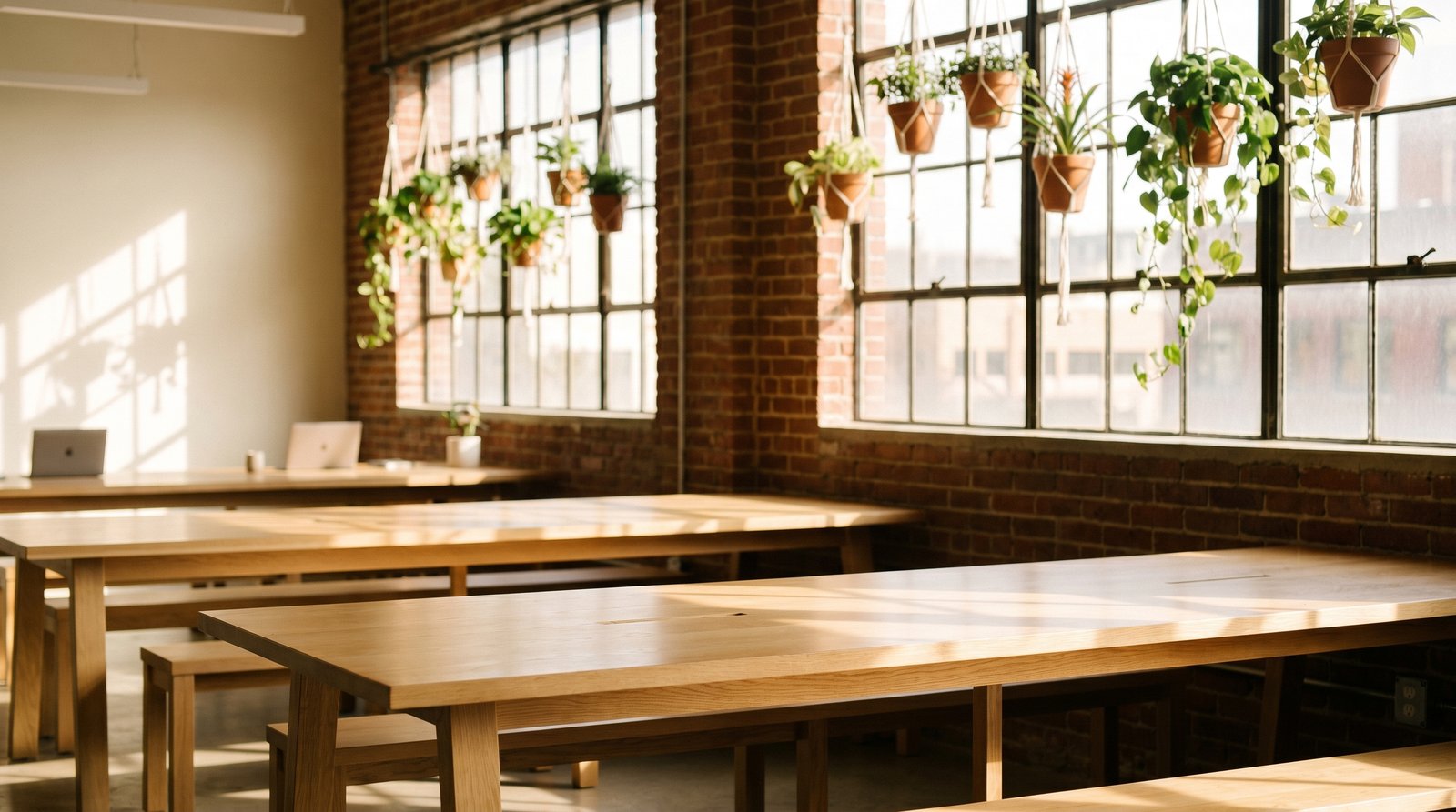 Modern coworking space